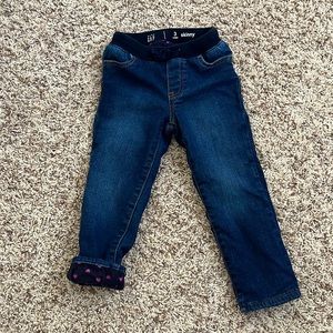 Gap Fleece Lined Jeans